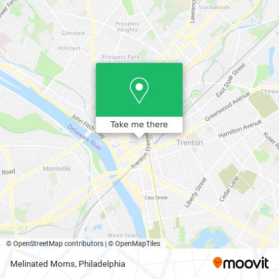 Melinated Moms map