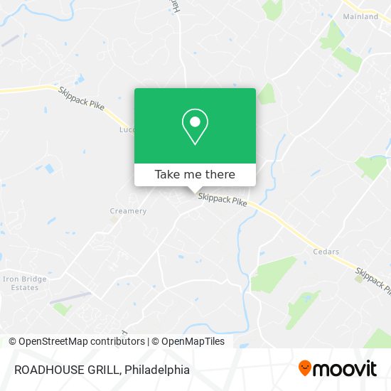 Mapa de ROADHOUSE GRILL