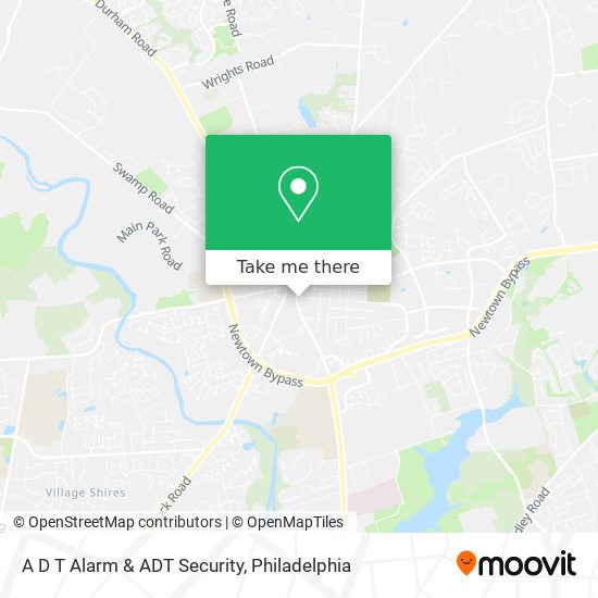 Mapa de A D T Alarm & ADT Security