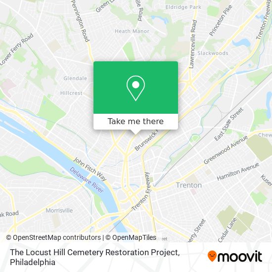 Mapa de The Locust Hill Cemetery Restoration Project