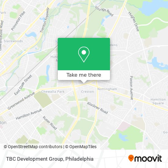 TBC Development Group map