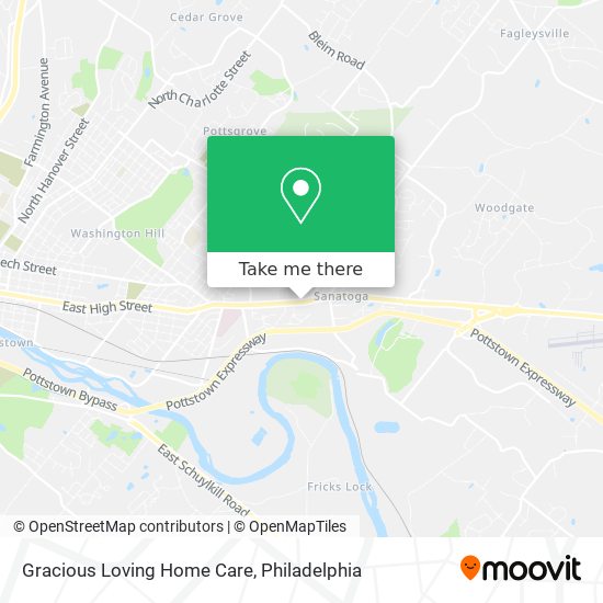 Gracious Loving Home Care map