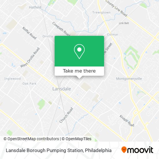 Lansdale Borough Pumping Station map