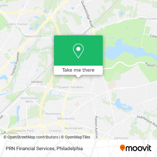 PRN Financial Services map