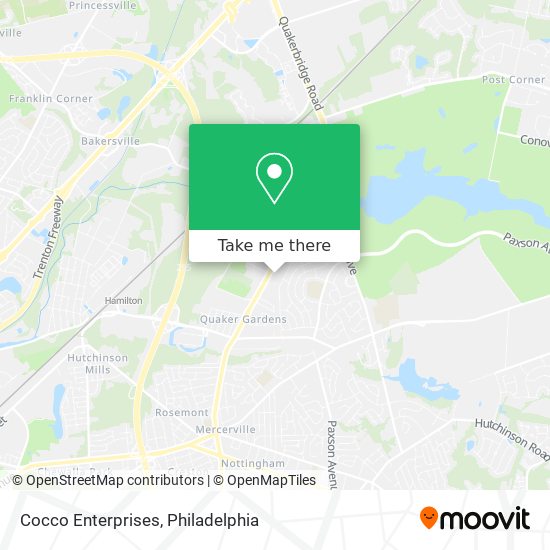 Cocco Enterprises map