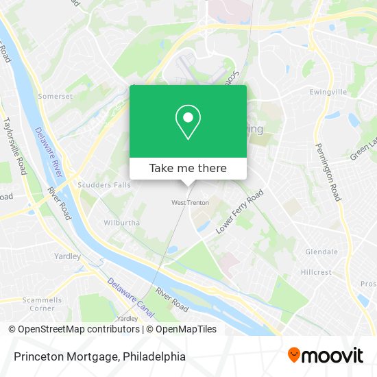 Mapa de Princeton Mortgage