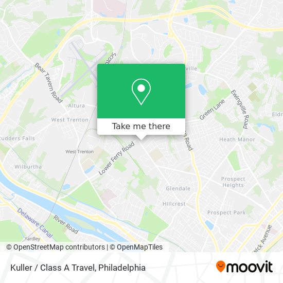 Kuller / Class A Travel map