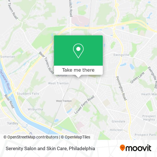 Serenity Salon and Skin Care map