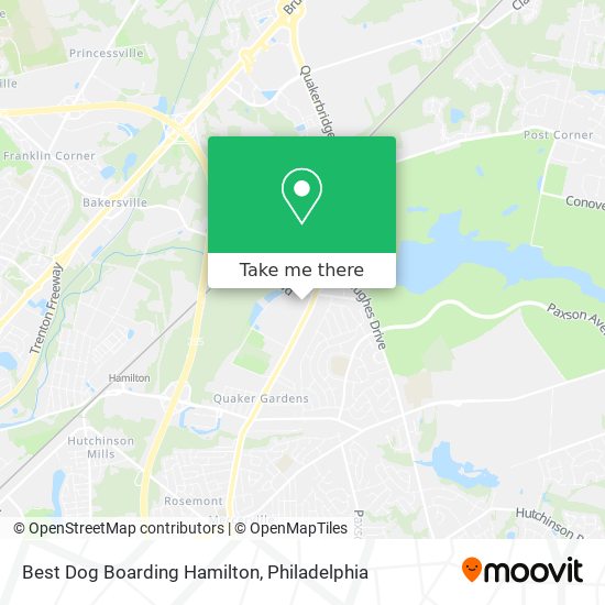 Mapa de Best Dog Boarding Hamilton