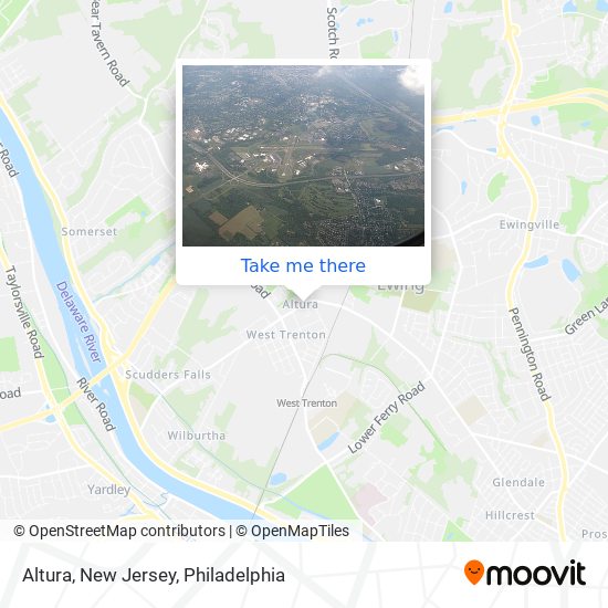 Mapa de Altura, New Jersey