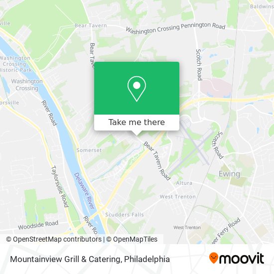 Mountainview Grill & Catering map