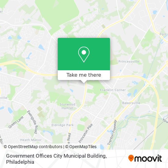 Government Offices City Municipal Building map