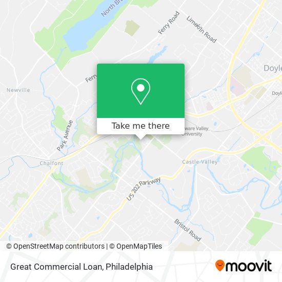 Great Commercial Loan map