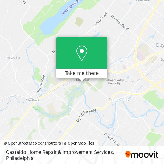 Castaldo Home Repair & Improvement Services map