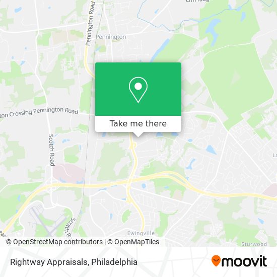 Rightway Appraisals map