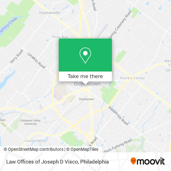 Mapa de Law Offices of Joseph D Visco