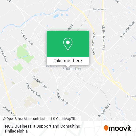 Mapa de NCG Business It Support and Consulting