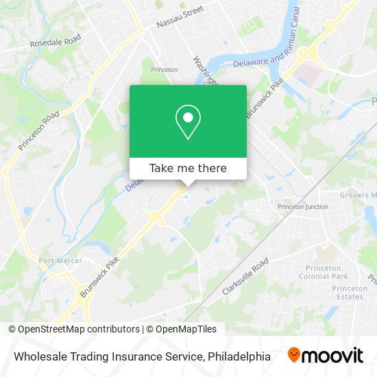 Wholesale Trading Insurance Service map