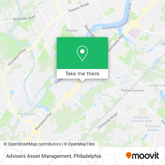 Mapa de Advisers Asset Management