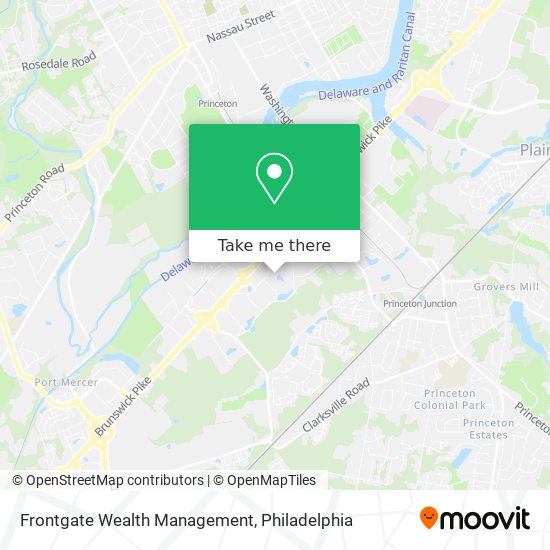 Frontgate Wealth Management map