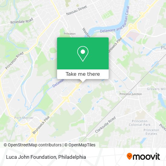 Luca John Foundation map