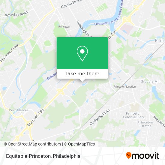 Equitable-Princeton map