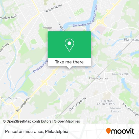 Princeton Insurance map