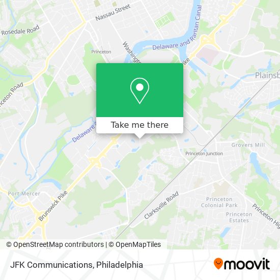 Mapa de JFK Communications