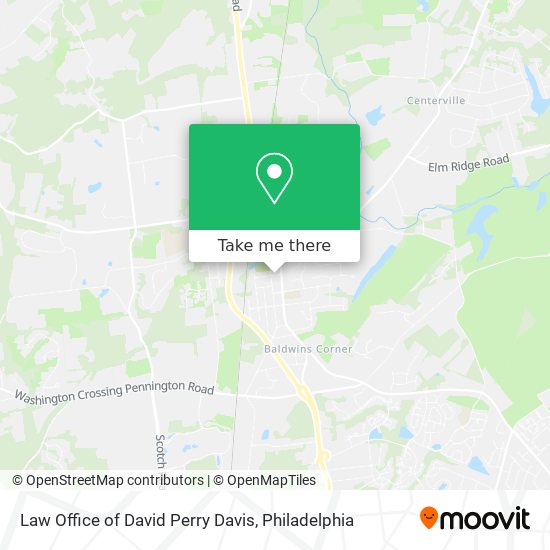 Law Office of David Perry Davis map