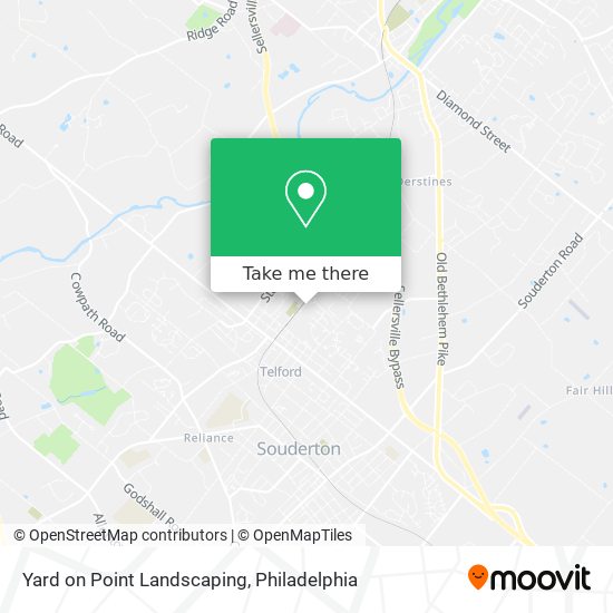 Yard on Point Landscaping map