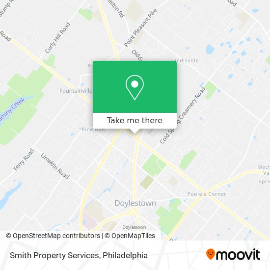 Smith Property Services map