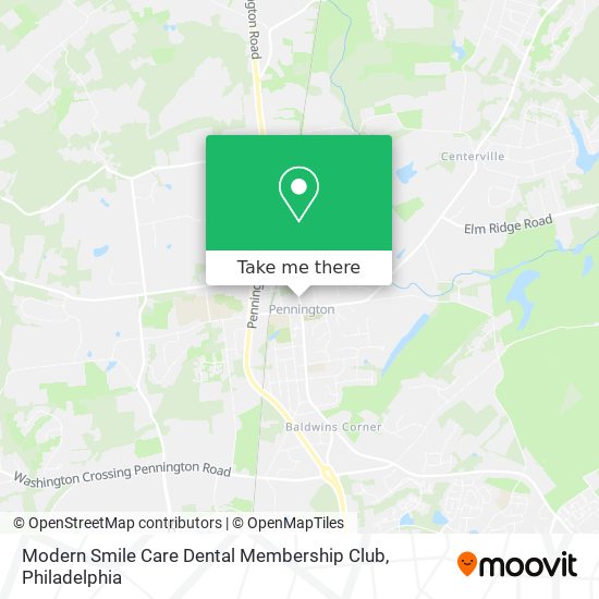 Mapa de Modern Smile Care Dental Membership Club