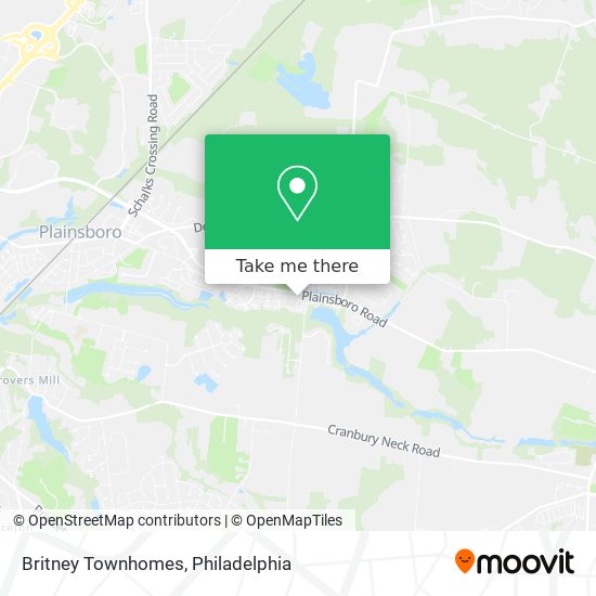 Britney Townhomes map