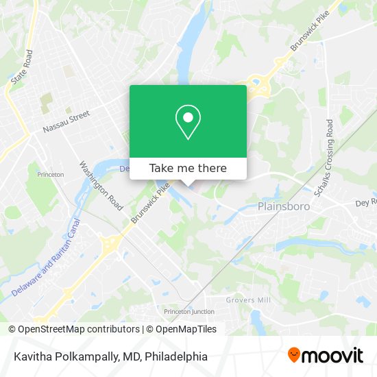 Mapa de Kavitha Polkampally, MD