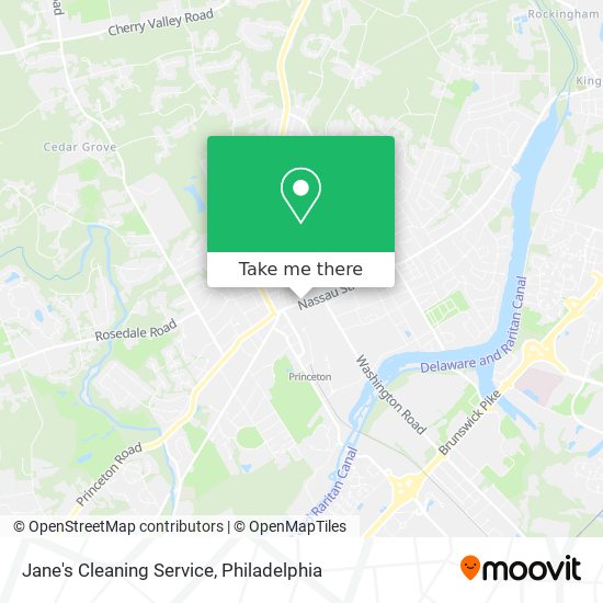 Mapa de Jane's Cleaning Service