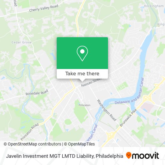 Mapa de Javelin Investment MGT LMTD Liability