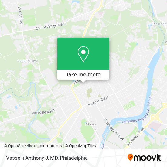 Mapa de Vasselli Anthony J, MD