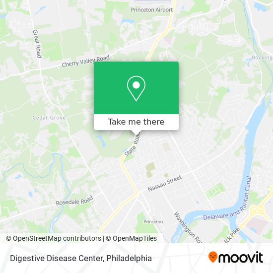 Mapa de Digestive Disease Center