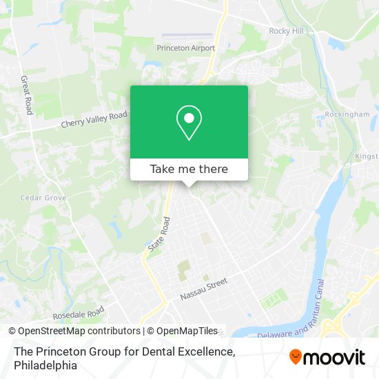 Mapa de The Princeton Group for Dental Excellence