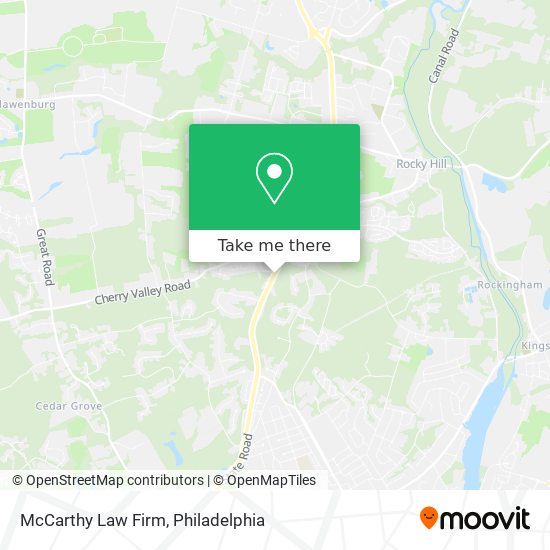 McCarthy Law Firm map