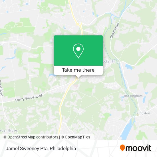 Jamel Sweeney Pta map