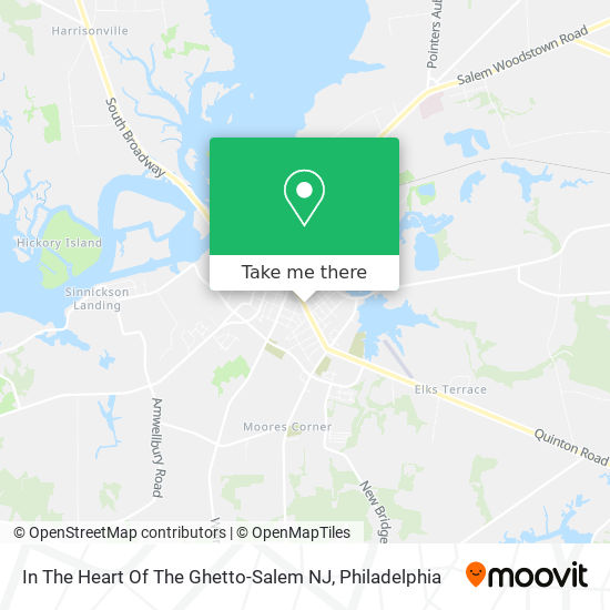 In The Heart Of The Ghetto-Salem NJ map