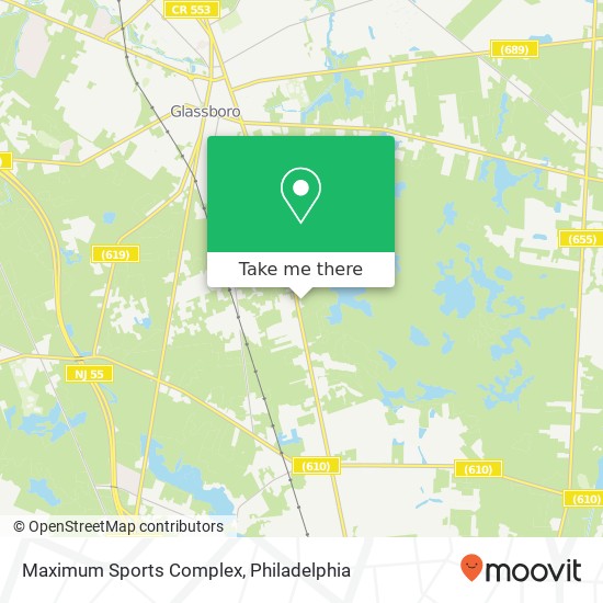 Mapa de Maximum Sports Complex