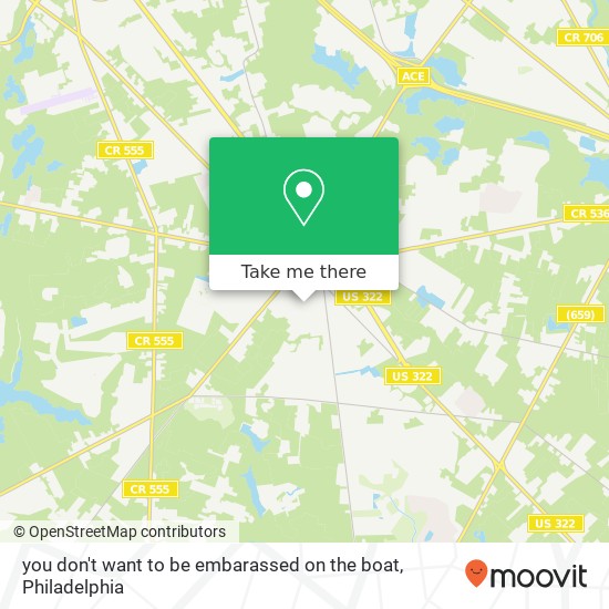 Mapa de you don't want to be embarassed on the boat