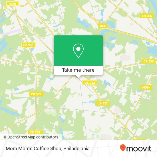 Mom Mom's Coffiee Shop map