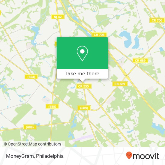 MoneyGram map