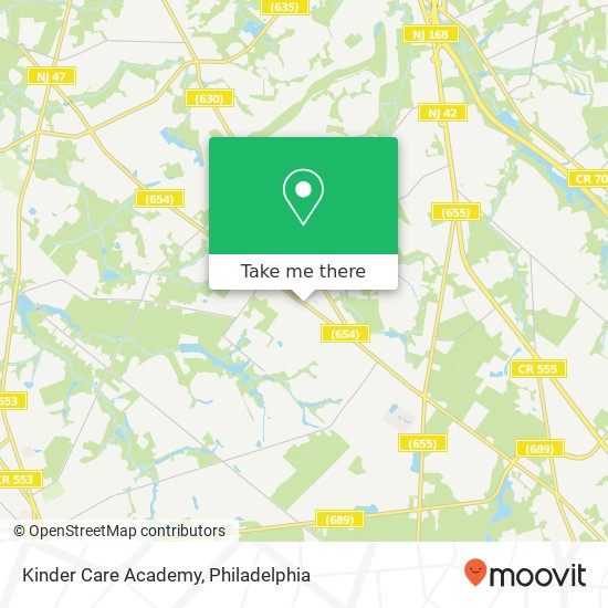 Kinder Care Academy map