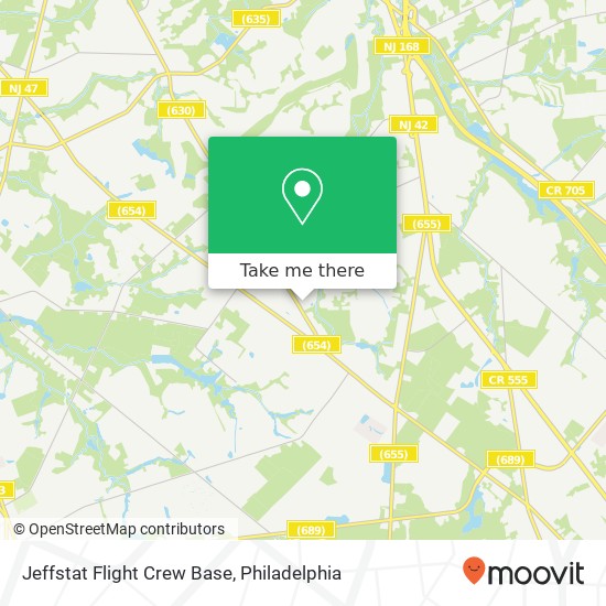 Mapa de Jeffstat Flight Crew Base