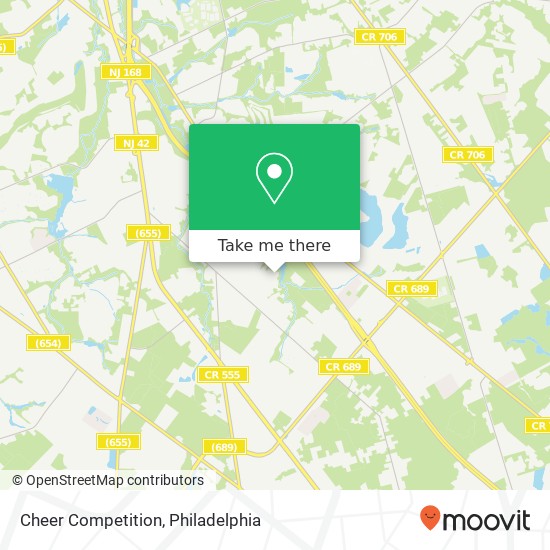 Mapa de Cheer Competition