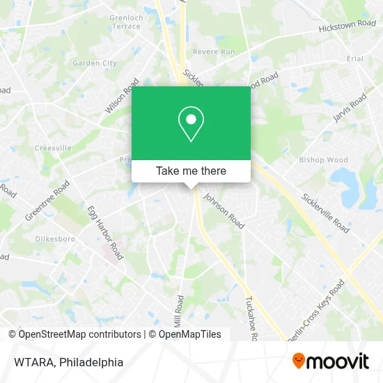 WTARA map